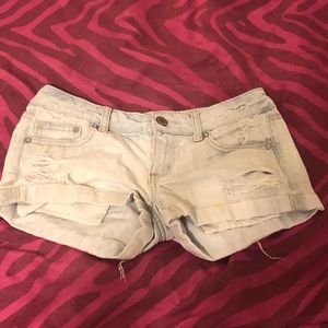 American eagle jean shorts